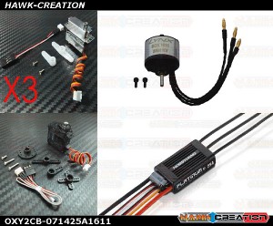 OXY2 POWER Electronic Parts Combo Set-071425A1611 [OXY2CB-071425A1611]